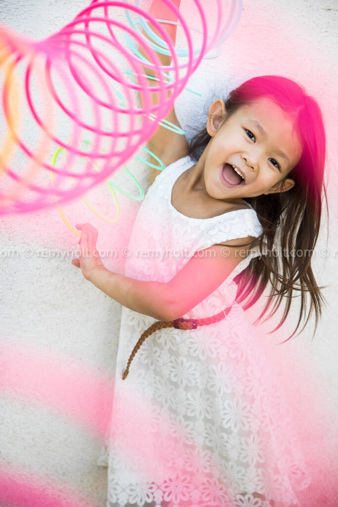 Slinky Rainbow Photos